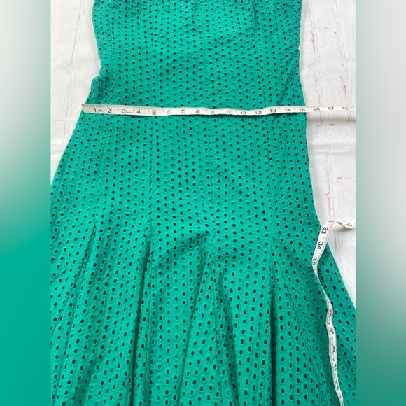 Anthropologie Maeve Leila Eyelet Dress size 12 - Picture 11 of 16